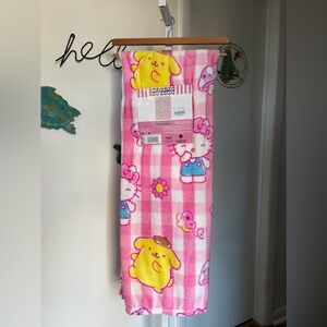 NEW Hello Kitty & Friends Butterfly Forest Throw Blanket 50”x70”